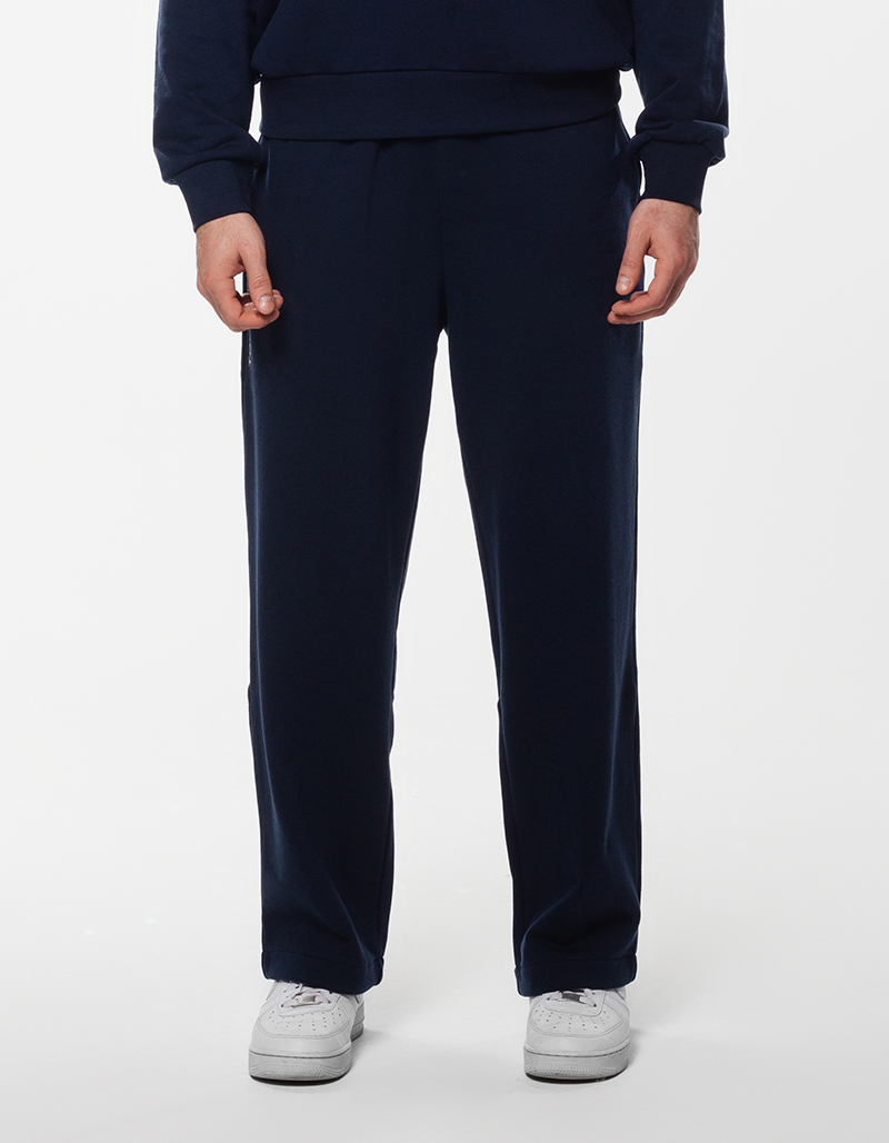The Aesthetics Wide Sweatpants - Navy Ink