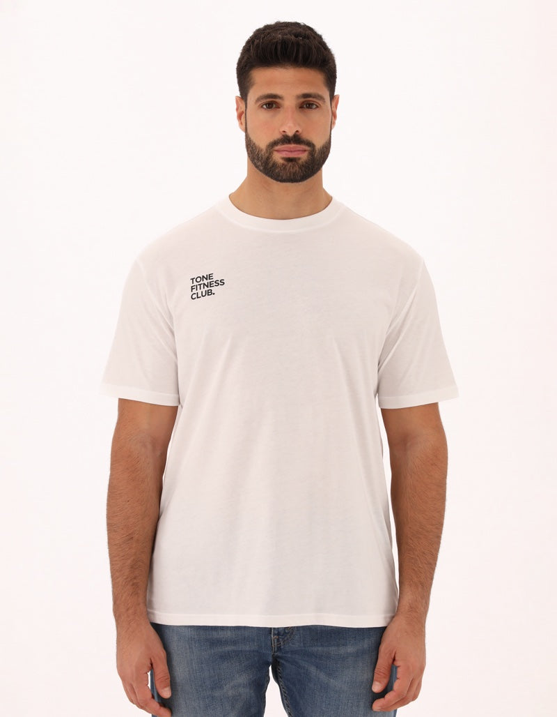 The Fitness Club Tee - White