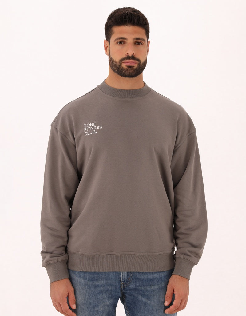 The Fitness Club Crewneck - Gray